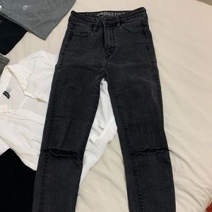 American Eagle Black Jeans
